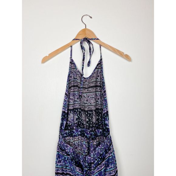 UO Batik Print Halter Jumpsuit - Picture 4 of 6